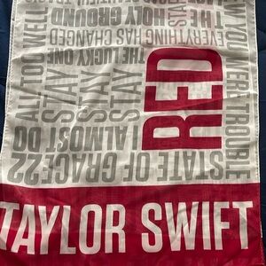 NWT Taylor Swift Red Scarf